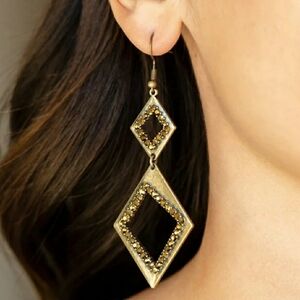 Elegant Gold Geometric Earrings
